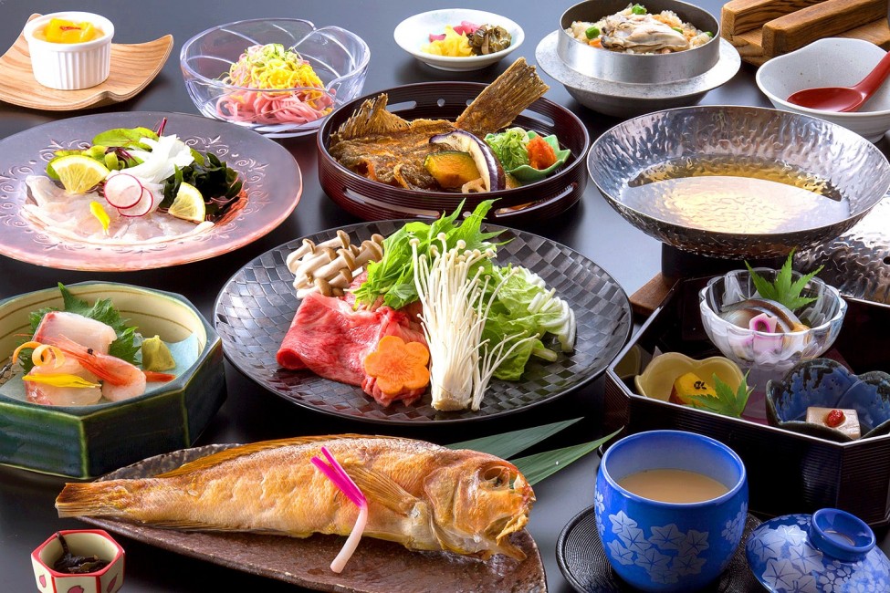 お料理：若狭美味競宴｜若狭みかた きらら温泉｜水月花